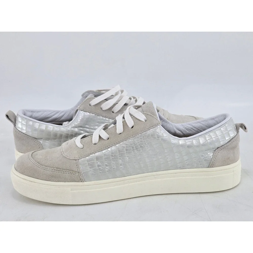 KAANAS Sneakers Womens Size USA 7.5 – 8 EU40 Croc Suede Lace Up - Good